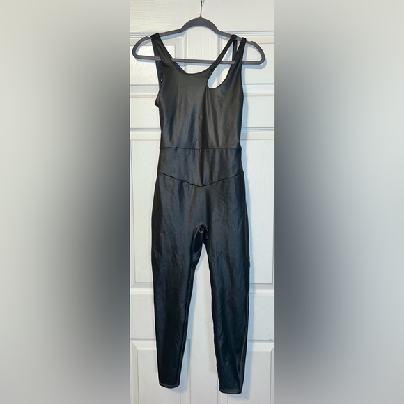 FP Movement by Free People Pants - FP Movement grey Strappy 70’s Style Jumpsuit Size Small EUC